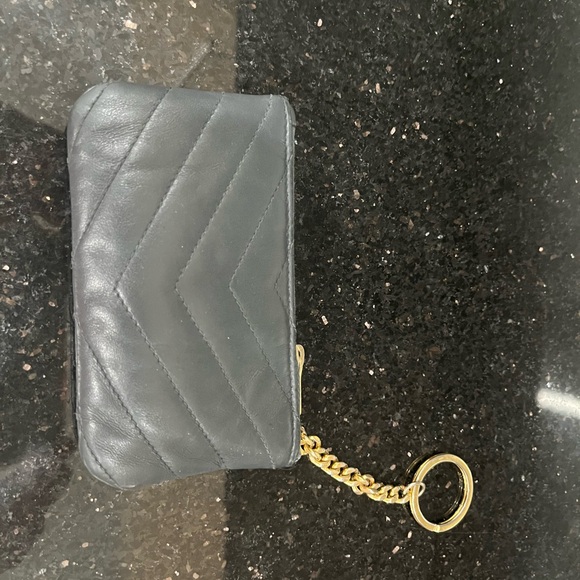 Authentic grey YSL key pouch - Picture 3 of 3